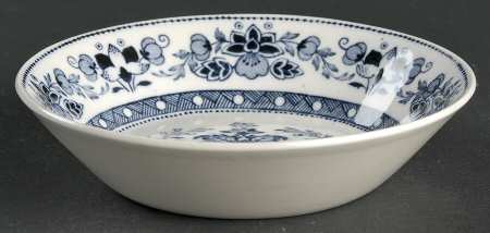 Mandarin Blue Fruit/Dessert (Sauce) Bowl