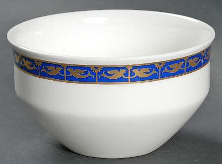 Marina Blue Open Sugar Bowl