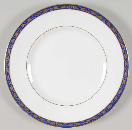 Marina Blue Luncheon Plate