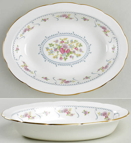Marchmain 11" Oval Vegetable Bowl