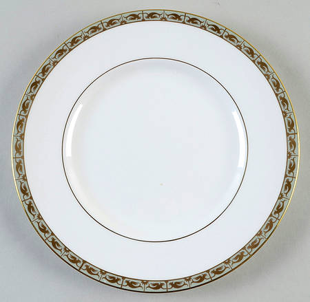 Marina Green Luncheon Plate