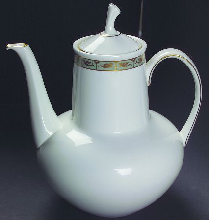 Marina Green Coffee Pot & Lid