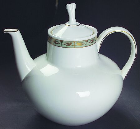 Marina Green Teapot & Lid