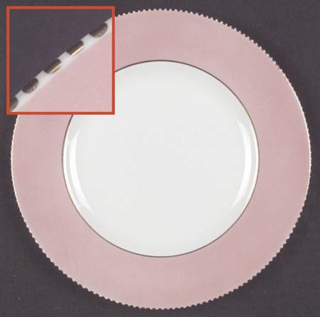 April Margaret Rose Salad Plate