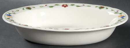 Marion 9" Oval Vegetable Bowl