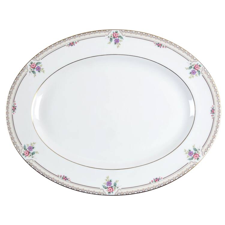 Markham 15" Oval Serving Platter