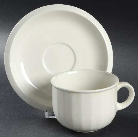 Marquess Flat Cup & Saucer Set