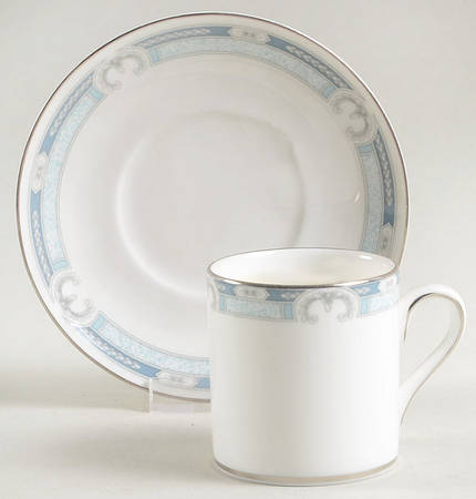 Masefield Can Shape Demitasse Cup and Saucer Set