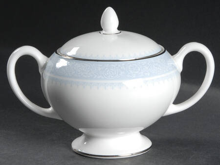Mayfair (R4535, Bone China) Leigh Shape Sugar Bowl & Lid