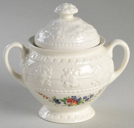 Mayfair (AL9338 , TK53, Wellesley Shape) Sugar Bowl & Lid
