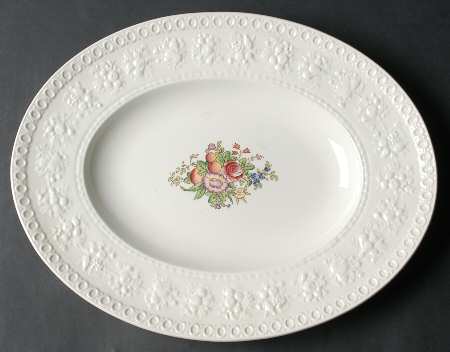 Mayfair (AL9338 , TK53, Wellesley Shape) 13" Oval Serving Platter