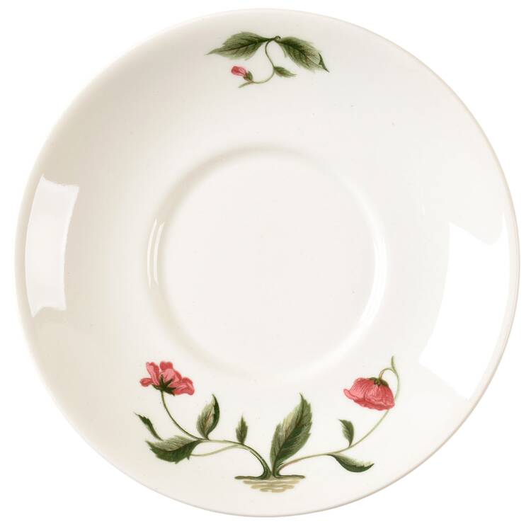 Mayfield Ruby Saucer for Bond Shape Demitasse Cup