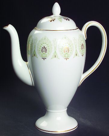 Medina Green Coffee Pot & Lid