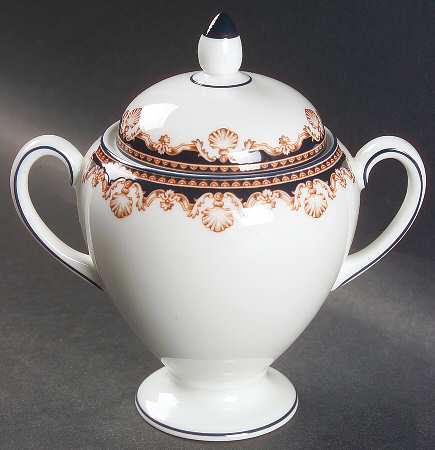 Medici Globe Shape Sugar Bowl & Lid