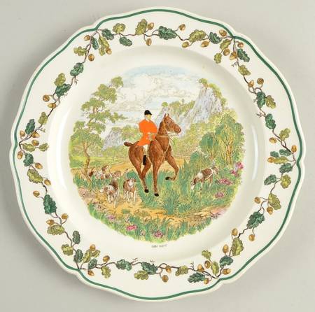 Meynell Hunt Salad Plate