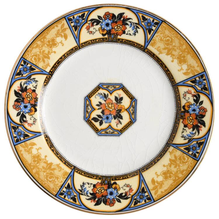 Melody White Salad Plate