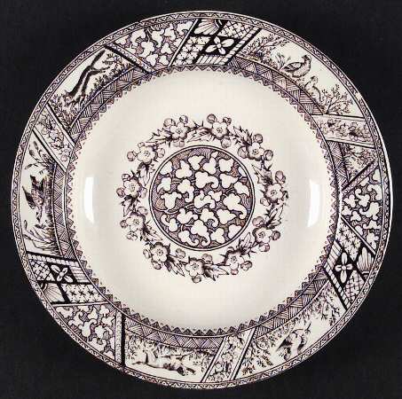Melton Brown Rim Soup Bowl