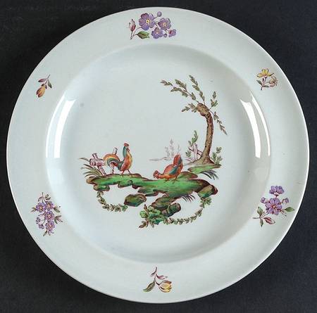 Mennecy Gray Salad Plate