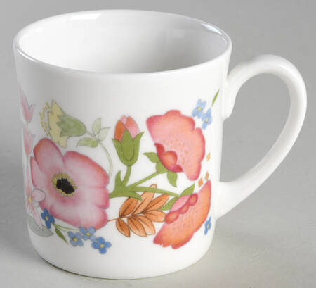 Meadow Sweet (Bone) Flat Cup