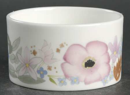 Meadow Sweet (Bone) Mini Open Sugar Bowl