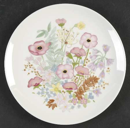 Meadow Sweet (Bone) Luncheon Plate
