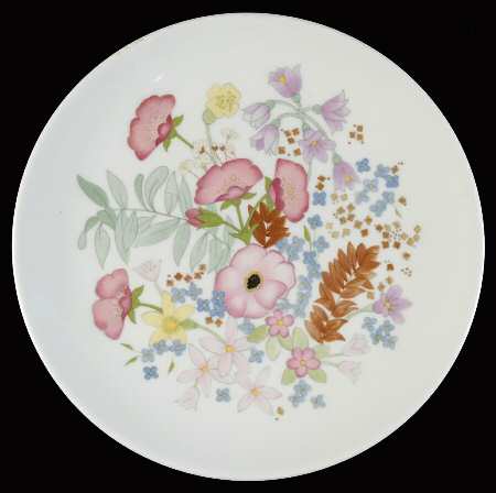 Meadow Sweet (Bone) Salad Plate