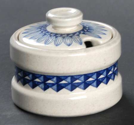 Mexico Mustard Jar & Lid