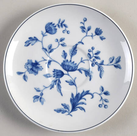Mikado (Blue Flowers) Saucer for Breakfast Cup