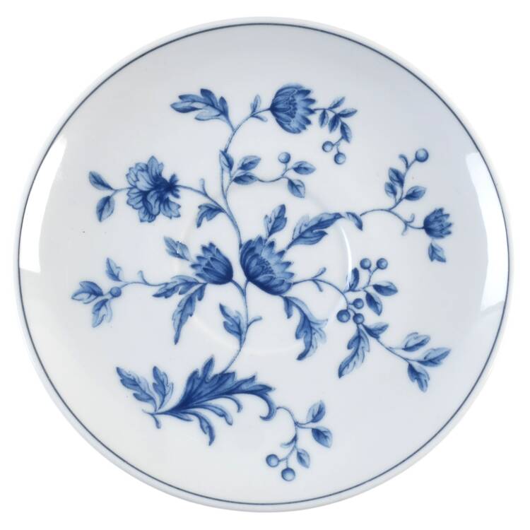 Mikado (Blue Flowers) Saucer