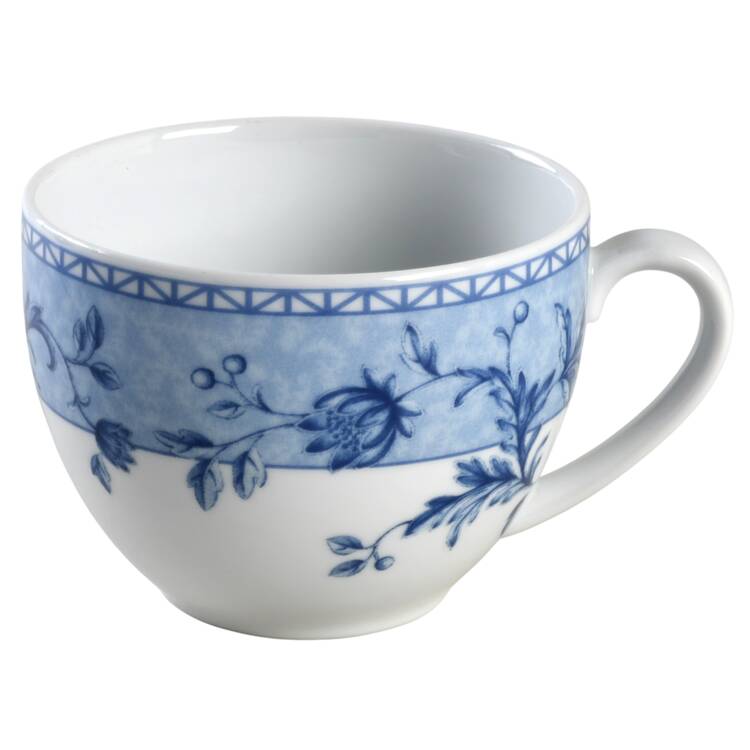Mikado (Blue Flowers) Flat Cup