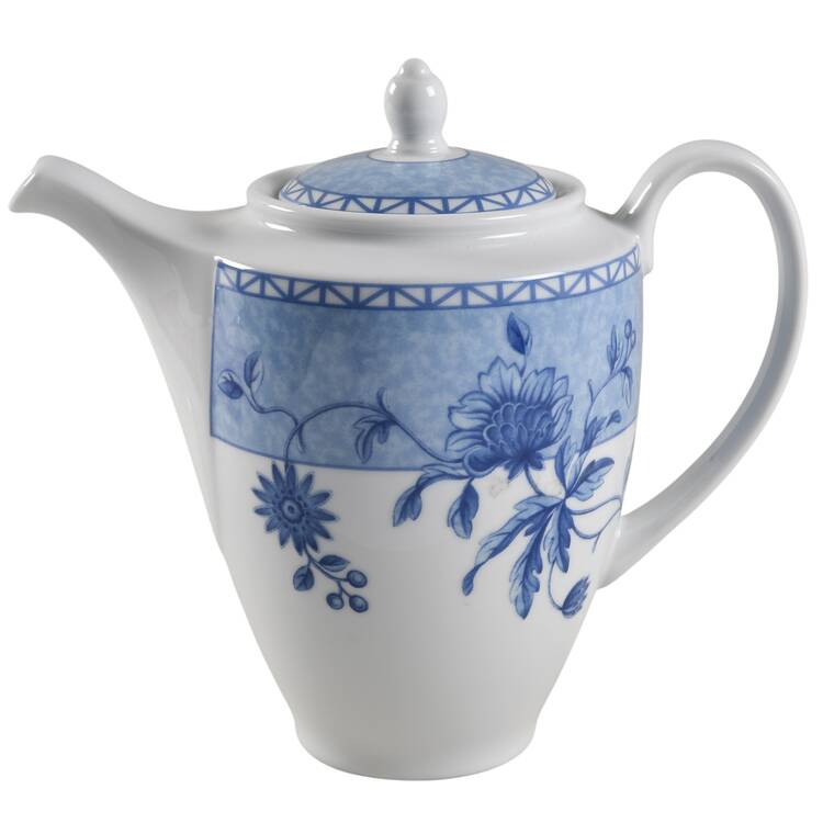 Mikado (Blue Flowers) Coffee Pot & Lid