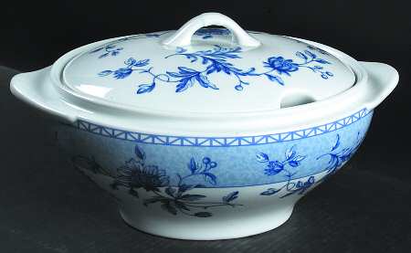 Mikado (Blue Flowers) Tureen &  Lid