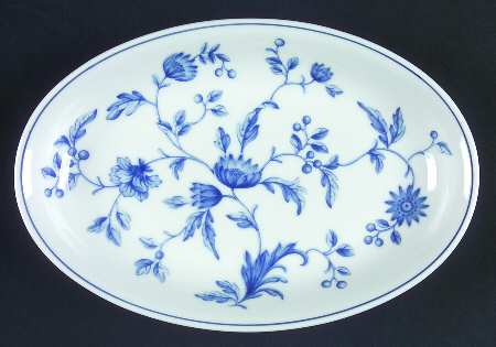 Mikado (Blue Flowers) Underplate for Gravy Boat