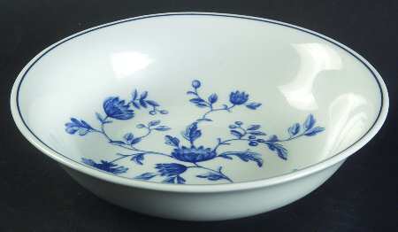 Mikado (Blue Flowers) Coupe Cereal Bowl