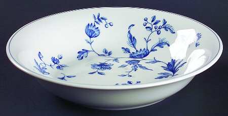 Mikado (Blue Flowers) 8" Individual Pasta Bowl