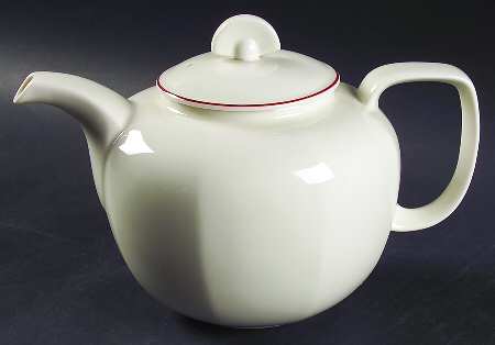 Milford (Octagonal, Earthenware) Teapot & Lid