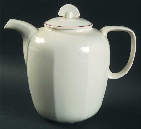 Milford (Octagonal, Earthenware) Coffee Pot & Lid