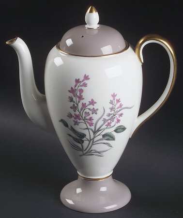 Milford (Bone China) Coffee Pot & Lid
