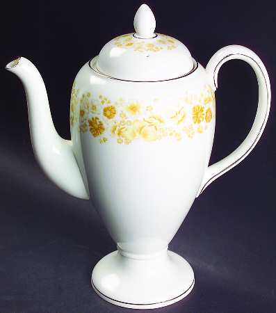 Mimosa Coffee Pot & Lid