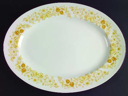 Mimosa 15" Oval Serving Platter