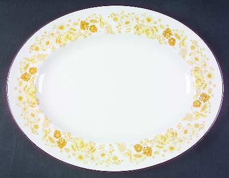 Mimosa 13" Oval Serving Platter