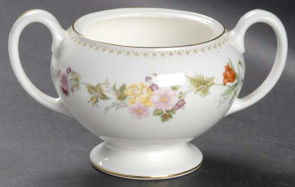 Mirabelle Leigh Shape Sugar Bowl No Lid