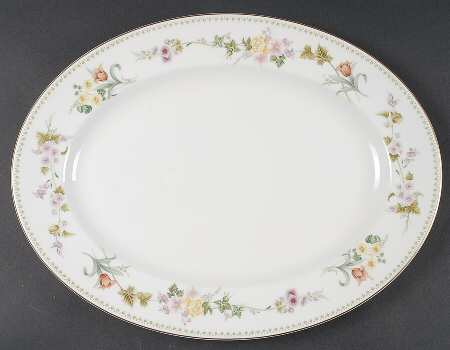 Mirabelle 15" Oval Serving Platter