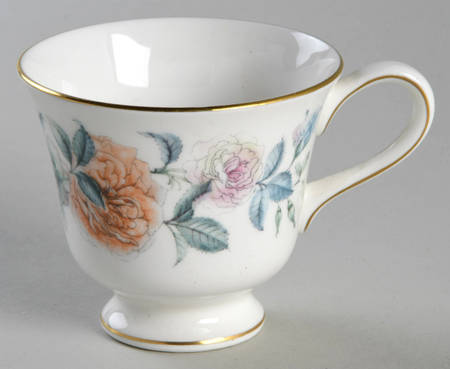 Mist Rose Footed Demitasse Cup