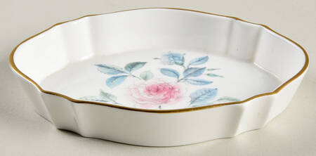 Mist Rose Silver Tray