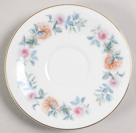 Mist Rose Saucer for Cream Soup Bowl