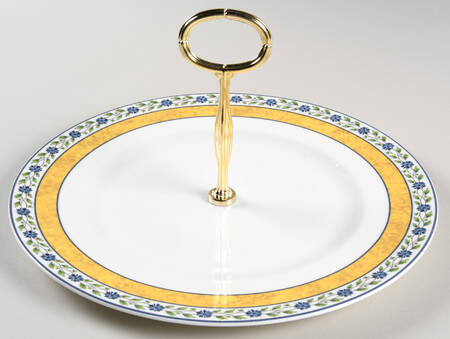 Mistral Round Serving Plate with Center Handle (Dp) Hc