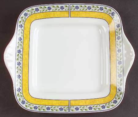 Mistral Square Handled Cake Plate