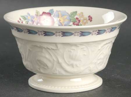 Morning Glory (No Trim) Cranberry Bowl