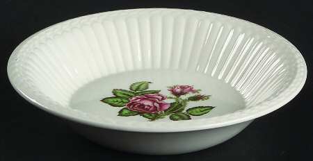Moss Rose (Older, Brown Backstamp) Fruit/Dessert (Sauce) Bowl